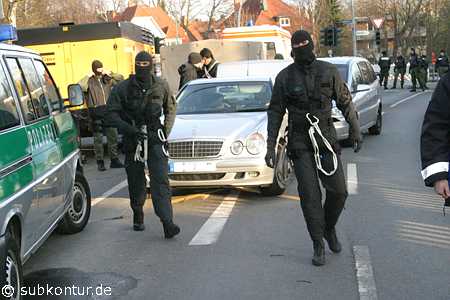 Baumbesetzung in Lüneburg